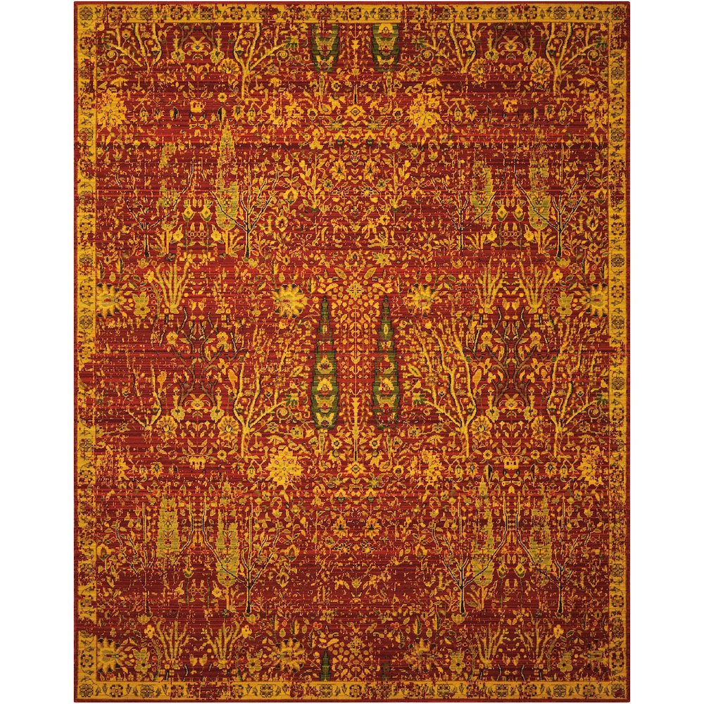 Timeless Scarlet Area Rug