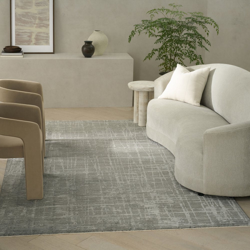 Latitude Area Rug, Slate, 5' x 8'