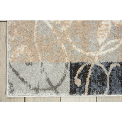 Contemporary Runner Area Rug, 8' Runner