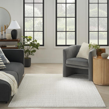 Scandinavian Rectangle Area Rug, 5' x 7'