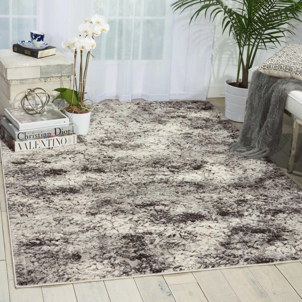 Gleam Area Rug, Ash, 5'3" x 7'3"