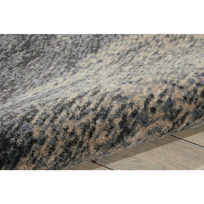 Modern Rectangle Area Rug, 8' x 11'