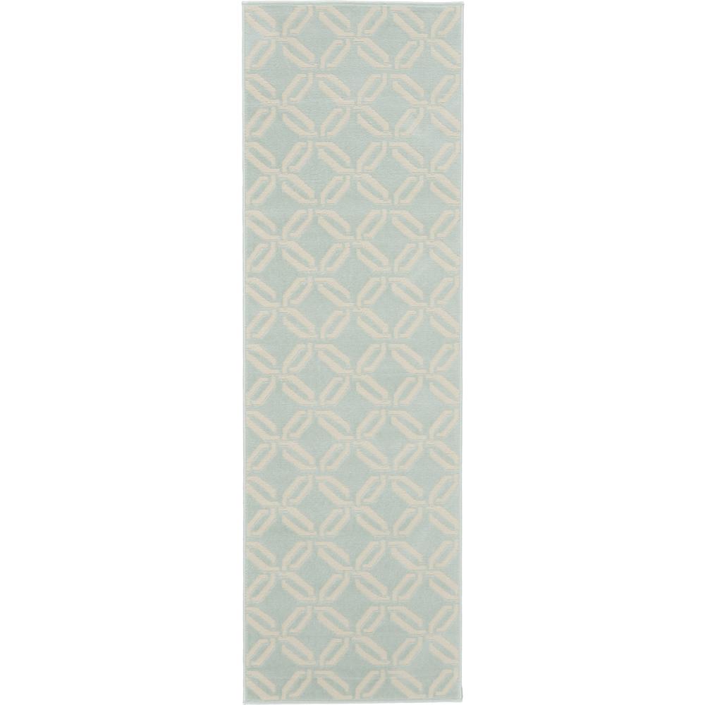 Coastal, Nautical & Beach Runner Area Rug, 7' Runner