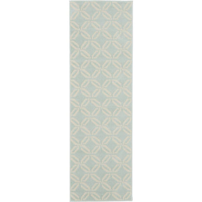 Coastal, Nautical & Beach Runner Area Rug, 7' Runner