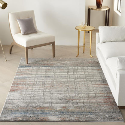 Modern Rectangle Area Rug, 4' x 6'