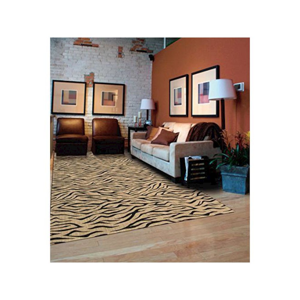 Cosmopolitan Area Rug, Beige, 3'6" x 5'6"
