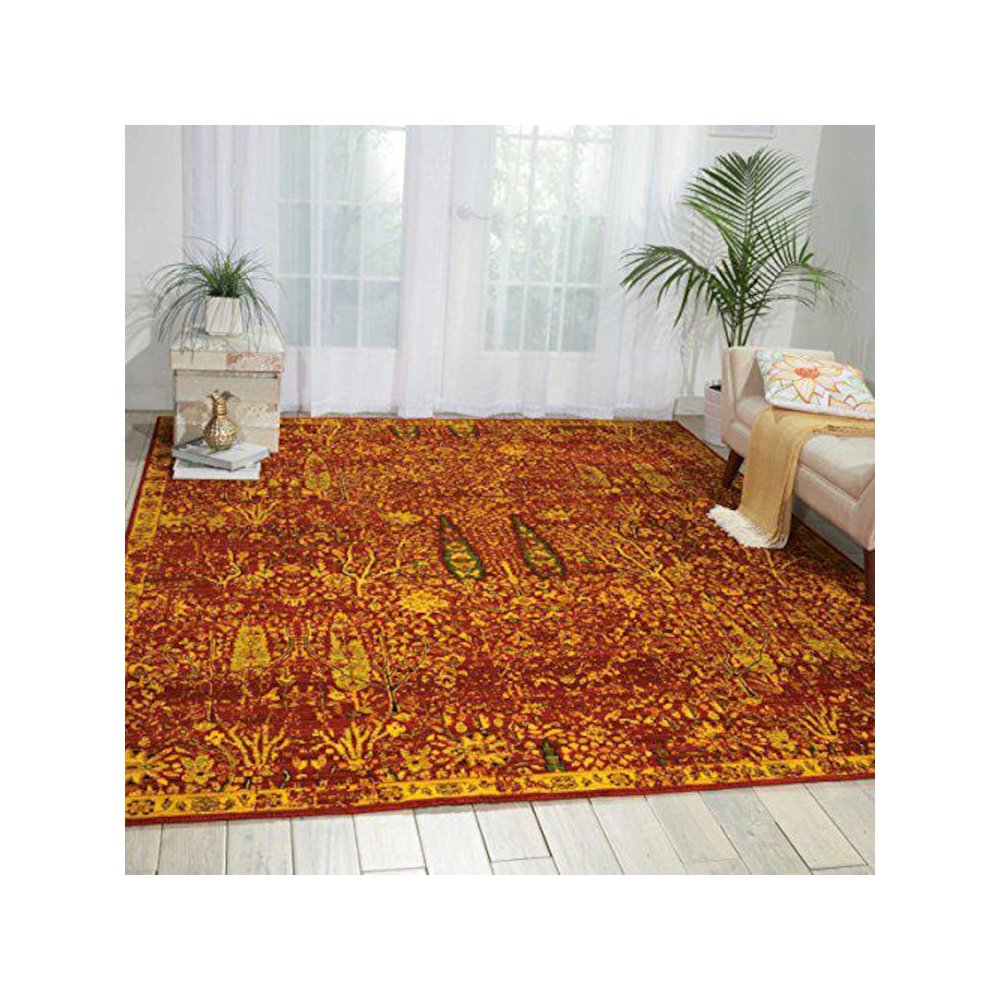 Timeless Scarlet Area Rug