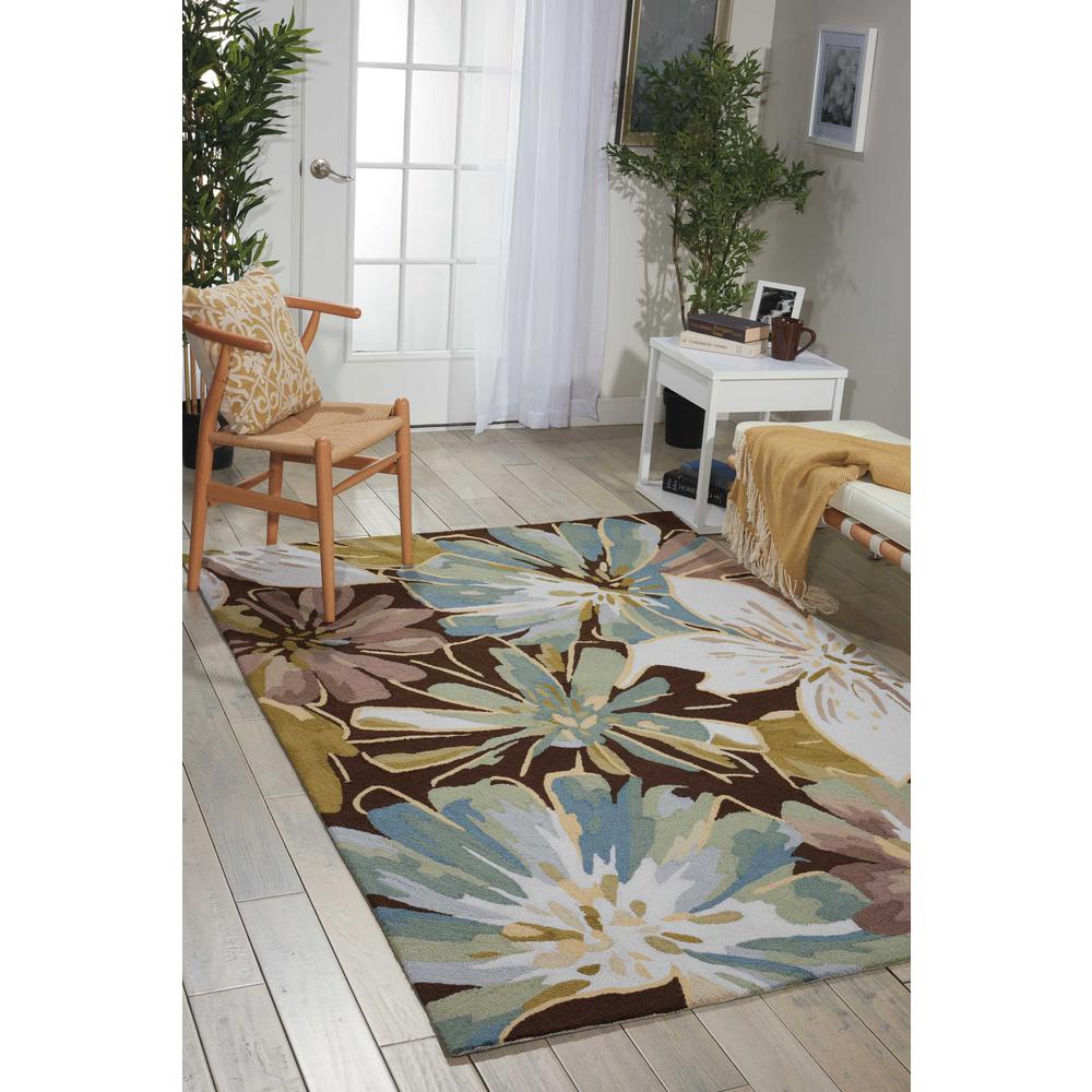 Contemporary Rectangle Area Rug, 5' x 8'