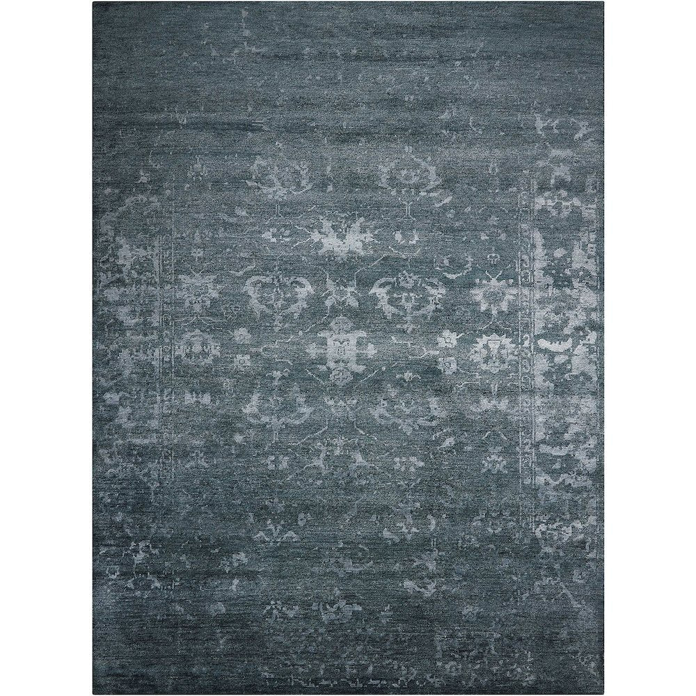 Silk Shadows Blue Stone Area Rug