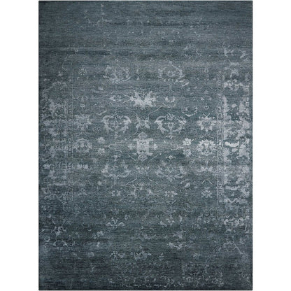 Silk Shadows Blue Stone Area Rug