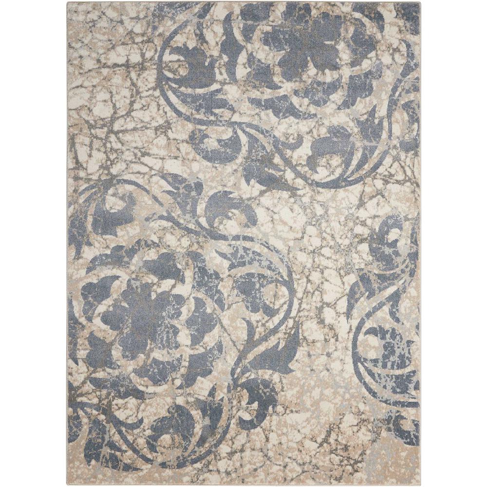 Modern Rectangle Area Rug, 4' x 6'
