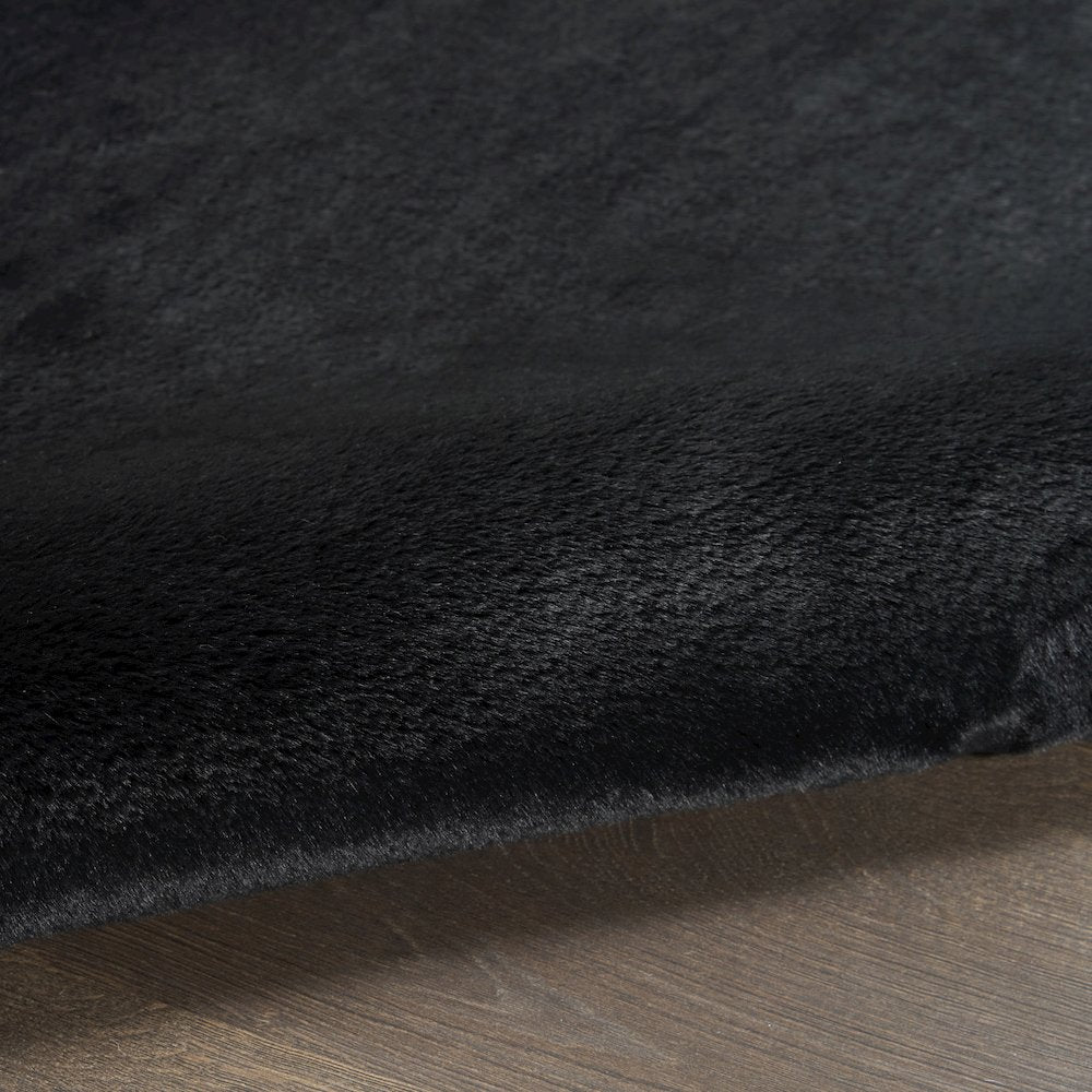 Nourison Home Soft Plush Rabbit Fur Area Rug