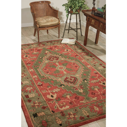 Tahoe Area Rug, Rust, 5'6" x 8'6"