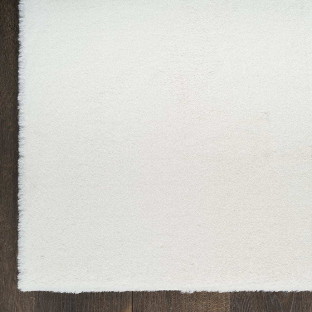 Nourison Home Soft Plush Rabbit Fur Area Rug