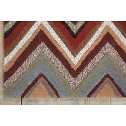Contemporary Rectangle Area Rug, 4' x 6'