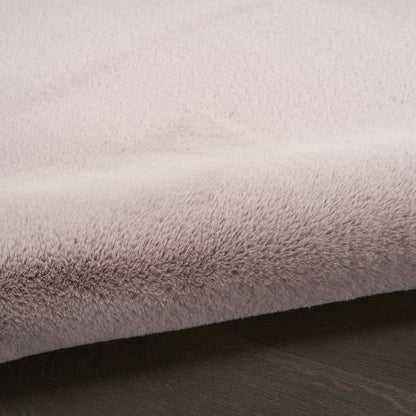 Nourison Home Soft Plush Rabbit Fur Area Rug