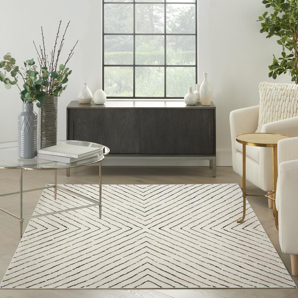 Scandinavian Rectangle Area Rug, 8' x 10'