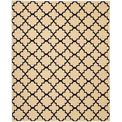 Grafix Area Rug, Cream/Black, 7'10" x 9'10"
