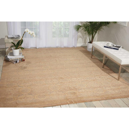 Silken Allure Area Rug, Beige, 8'6" x 11'6"