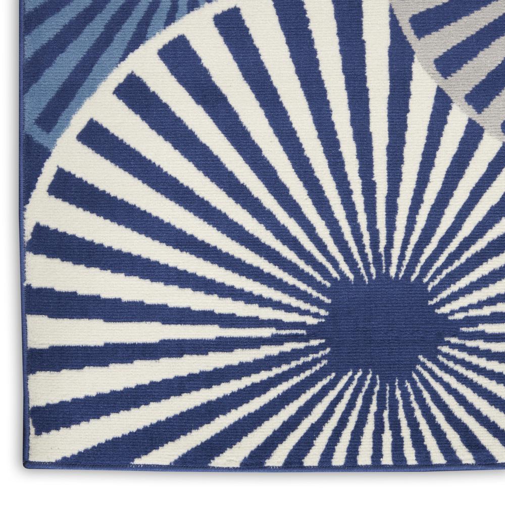 Grafix Area Rug, Navy, 2'3" x 7'6"