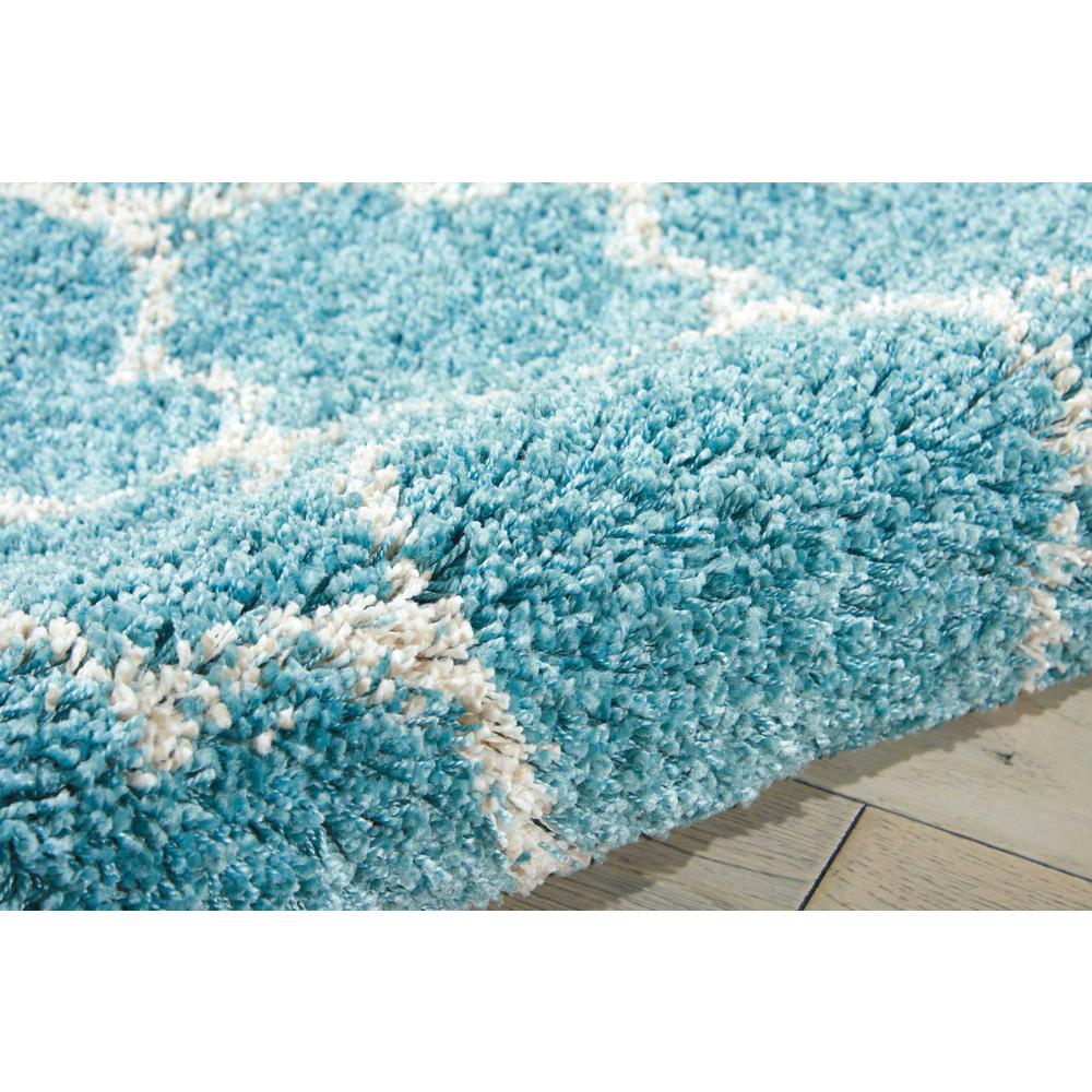 Amore Area Rug, Aqua, 2'2" x 10'