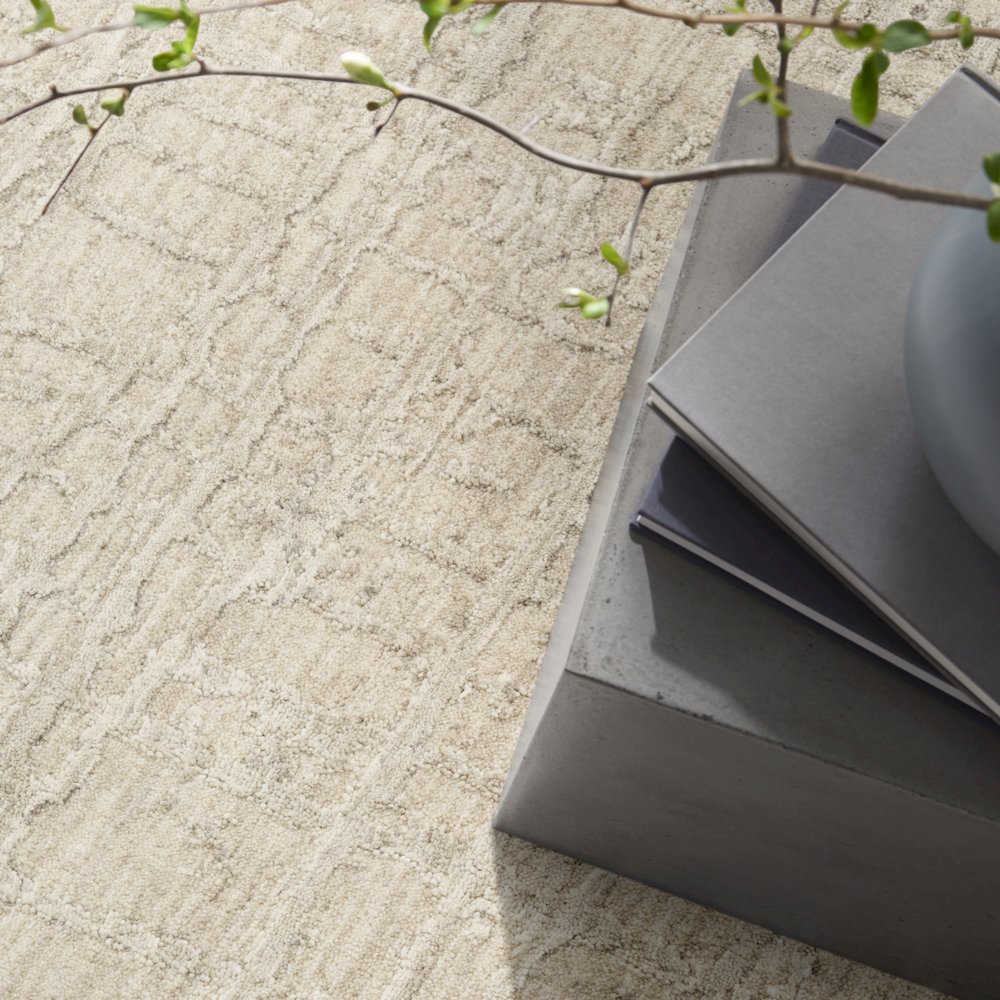 Latitude Area Rug, Ivory Beige, 8' x 10'