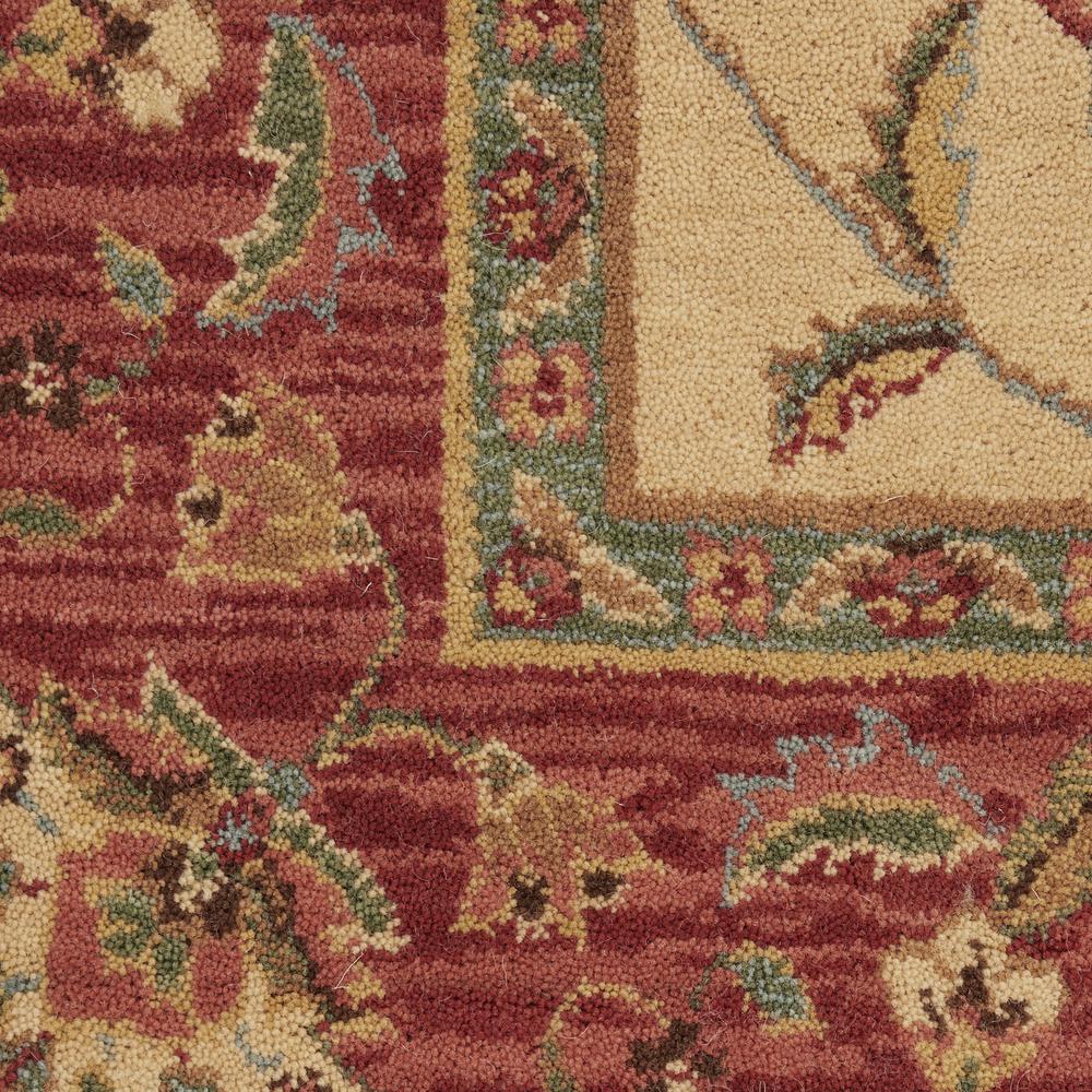 Rectangle Traditional Machine Made Area Rug