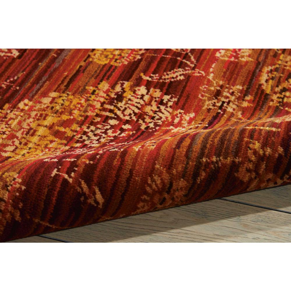 Rhapsody Area Rug, Sienna/Gold, 8'6" x 11'6"