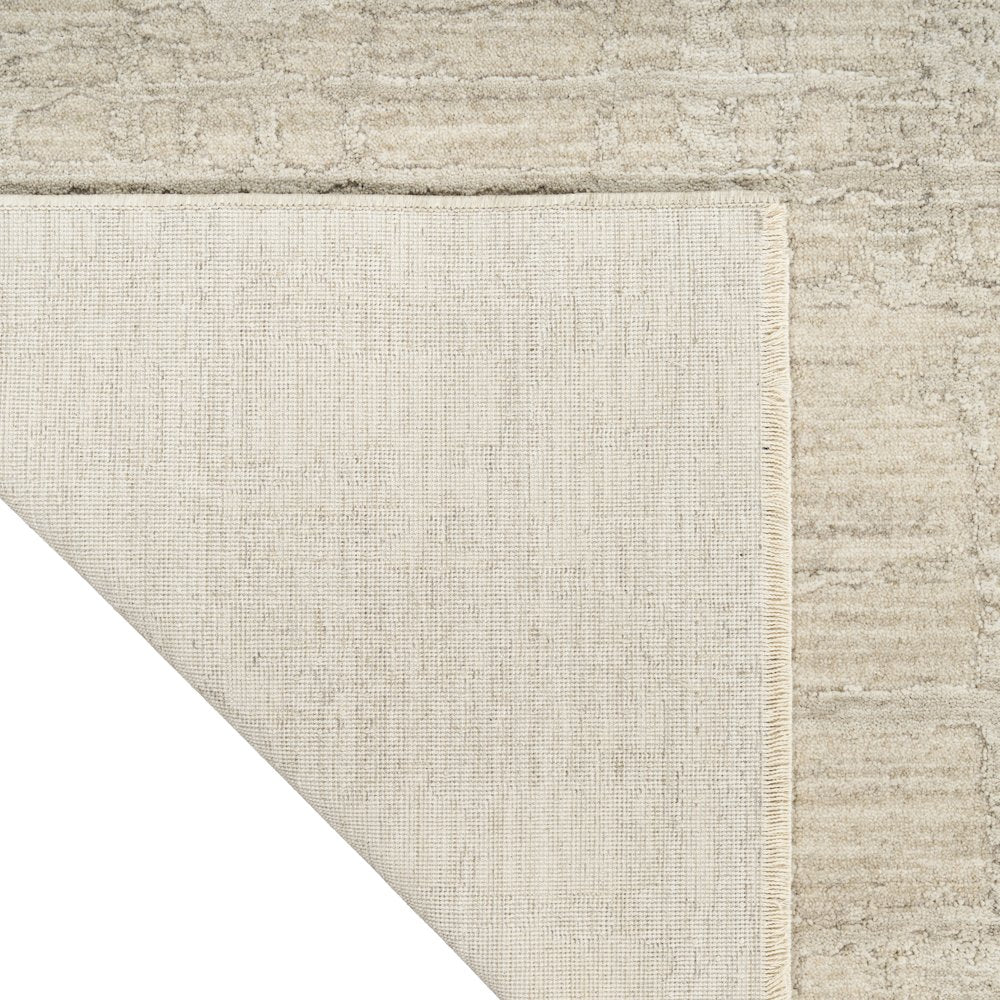 Latitude Area Rug, Ivory Beige, 9' x 12'