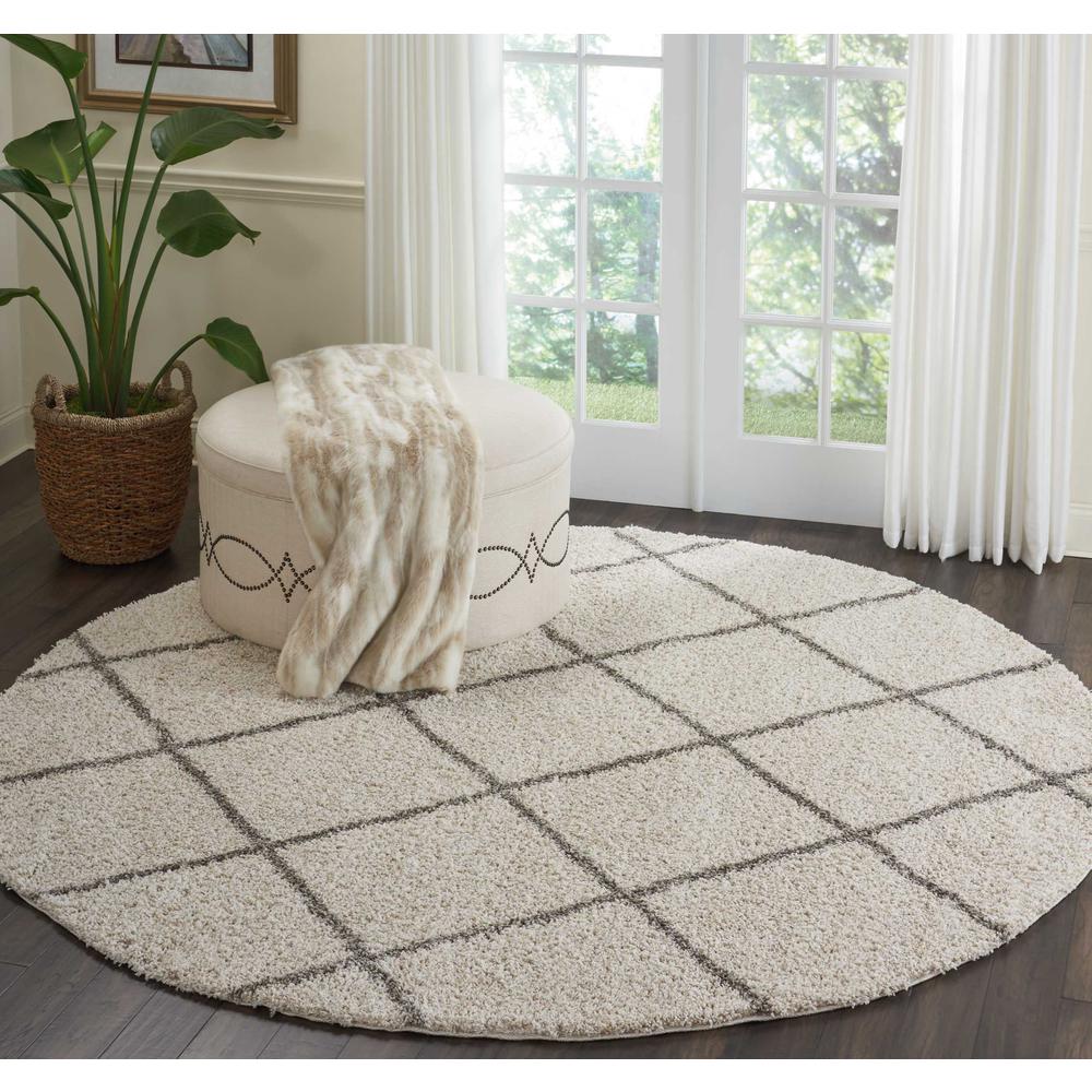 Brisbane Area Rug, Cream, 8'2" x ROUND