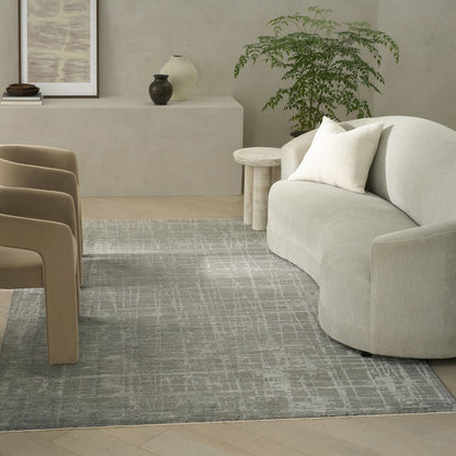 Latitude Area Rug, Slate, 8' x 10'