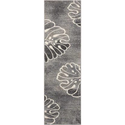 Modern Runner Area Rug, 8' Runner