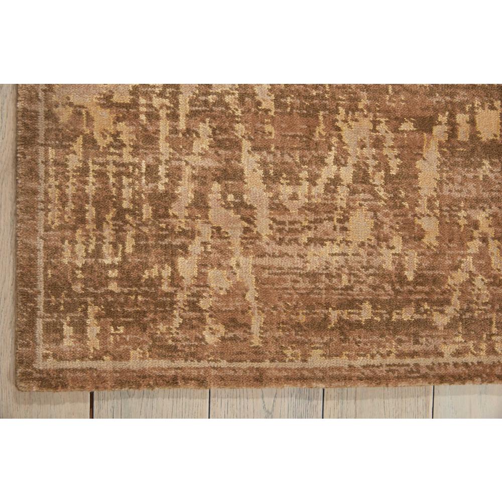 Silken Allure Area Rug, Chocolate, 2'5" x 10'