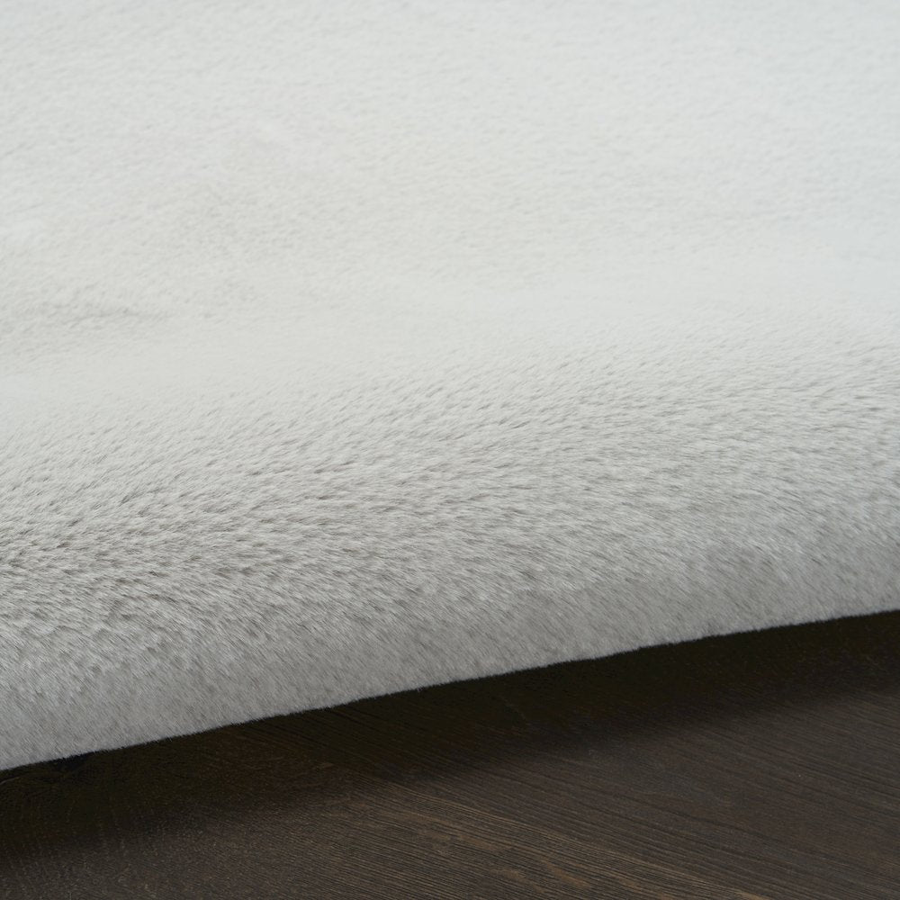 Nourison Home Soft Plush Rabbit Fur Area Rug