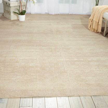Silk Elements Area Rug, Bone, 12' x 15'