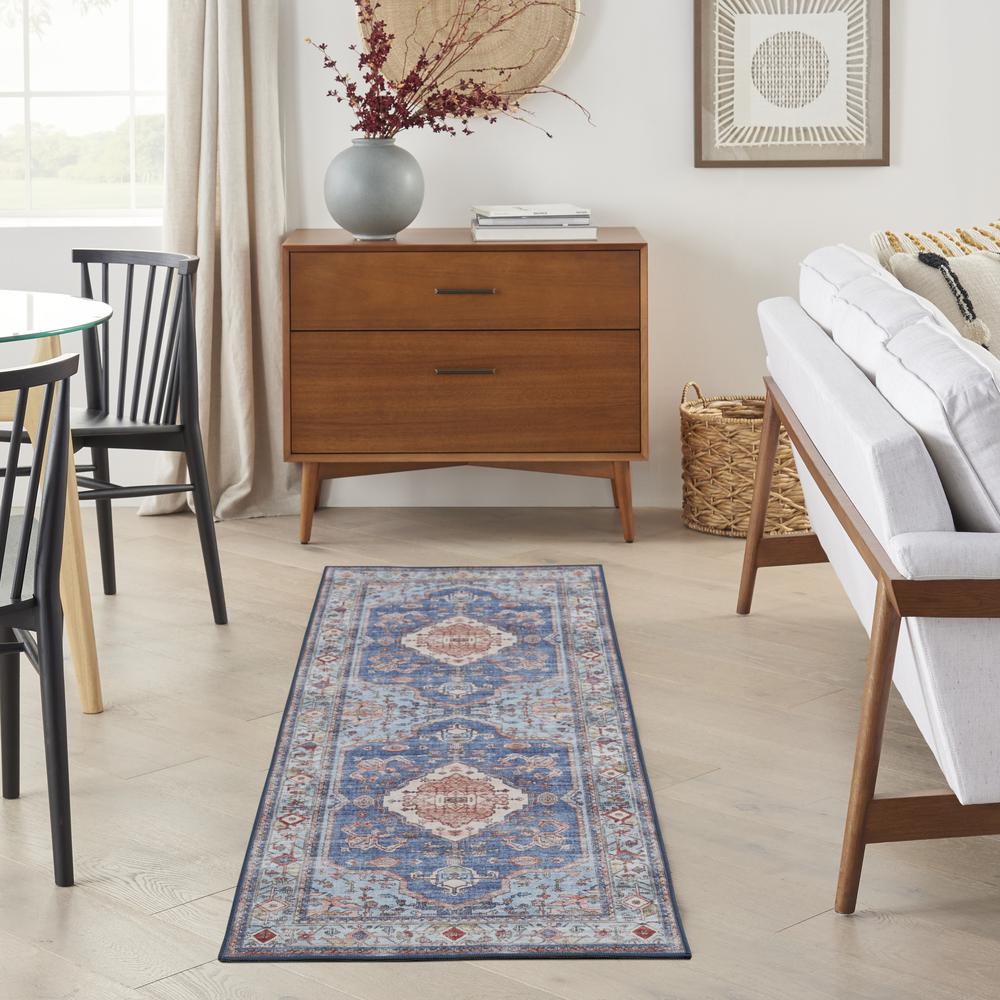 Vintage Runner Area Rug, 5' Runner