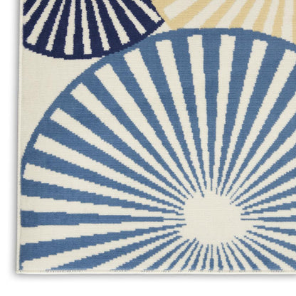 Contemporary Rectangle Area Rug, 5' x 7'