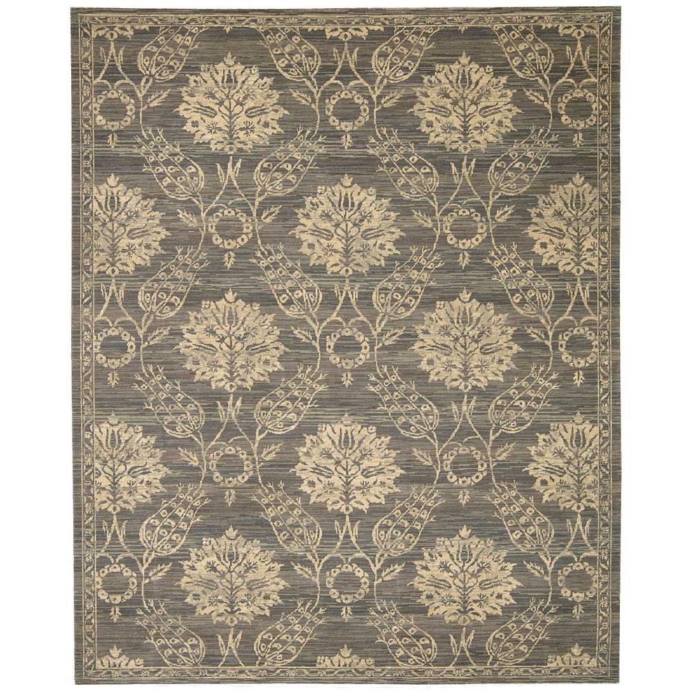 Silk Elements Area Rug, Graphite, 7'9" x 9'9"