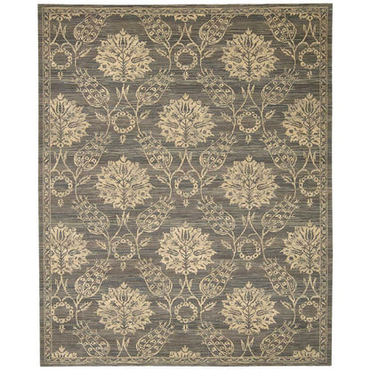Silk Elements Area Rug, Graphite, 7'9" x 9'9"