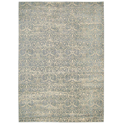 Luminance Area Rug, Cobalt, 5'3" x 7'5"