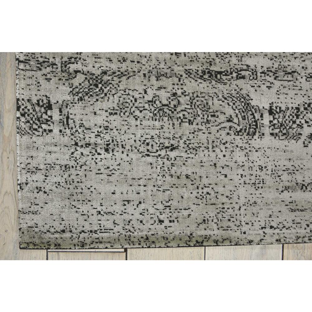 Luminance Area Rug, Ivory/Black, 5'3" x 7'5"