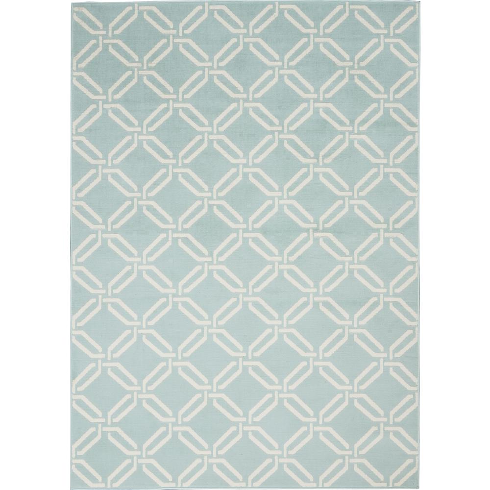 Coastal, Nautical & Beach Rectangle Area Rug, 5' x 7'