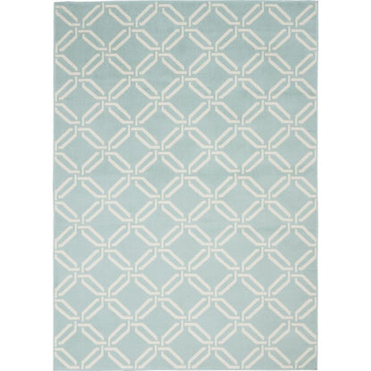Coastal, Nautical & Beach Rectangle Area Rug, 5' x 7'