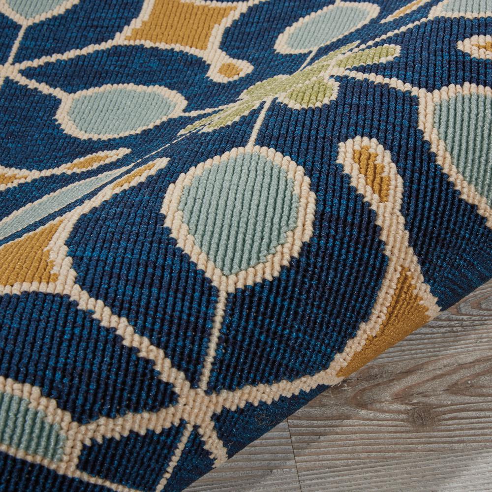Caribbean Area Rug, Navy, 5'3" x SQUARE