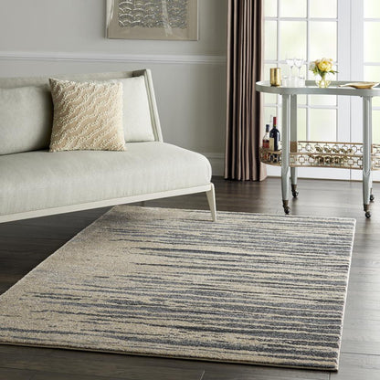 Modern Rectangle Area Rug, 5' x 7'
