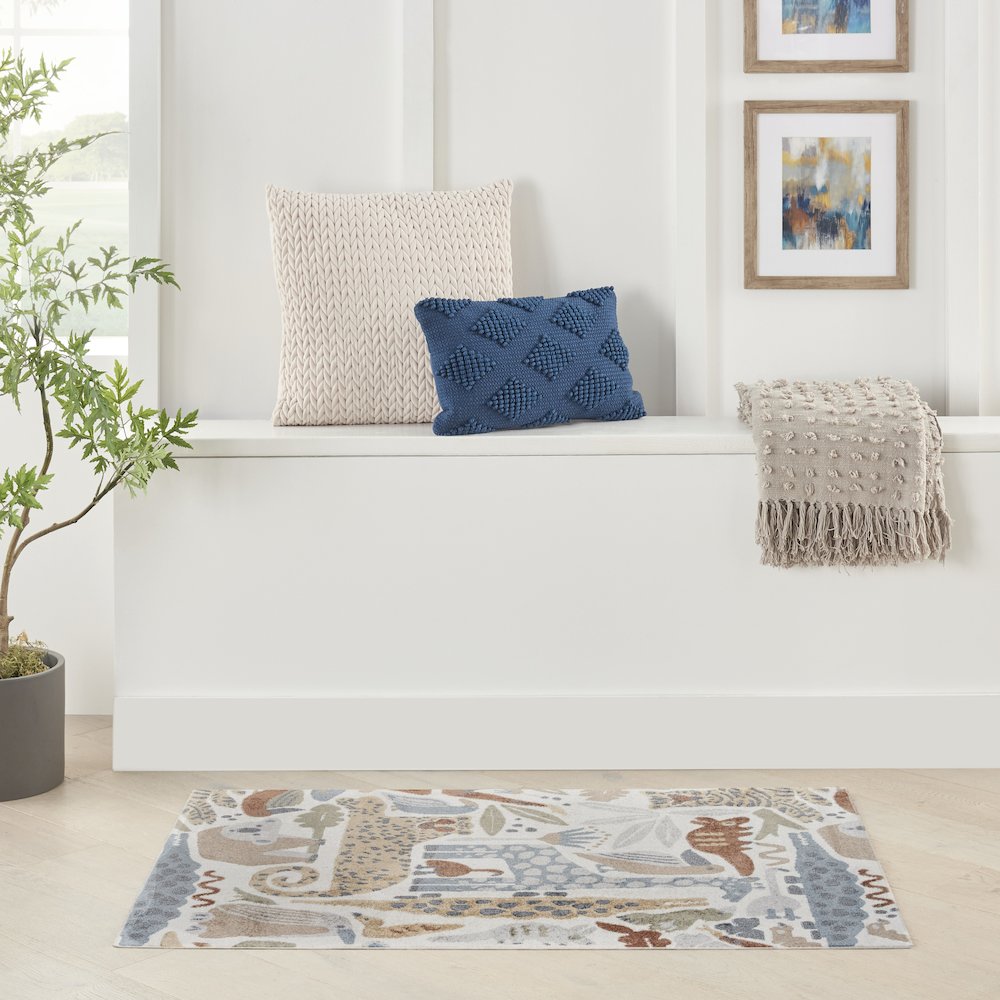 Nourison Home Astra Machine Washable Area Rug