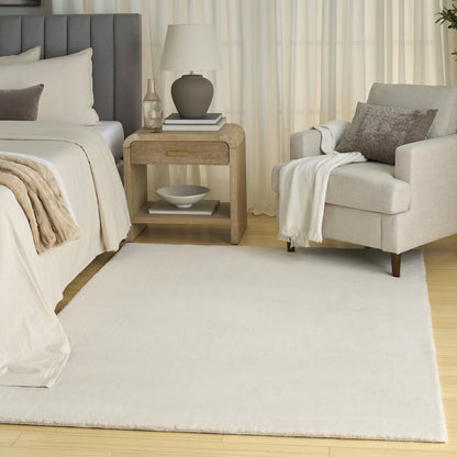 Nourison Home Soft Plush Rabbit Fur Area Rug