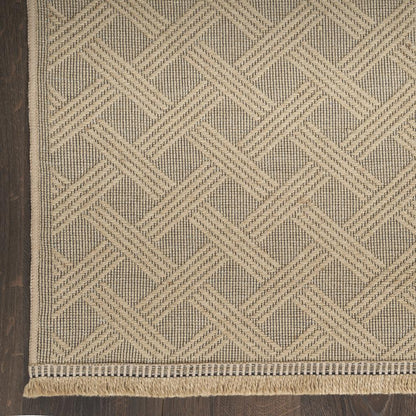 Modern Rectangle Area Rug, 8' x 10'