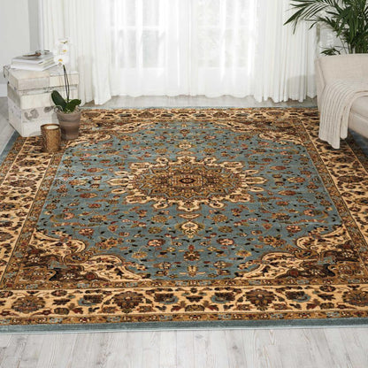 Delano Area Rug, Blue, 6'7" x 9'6"