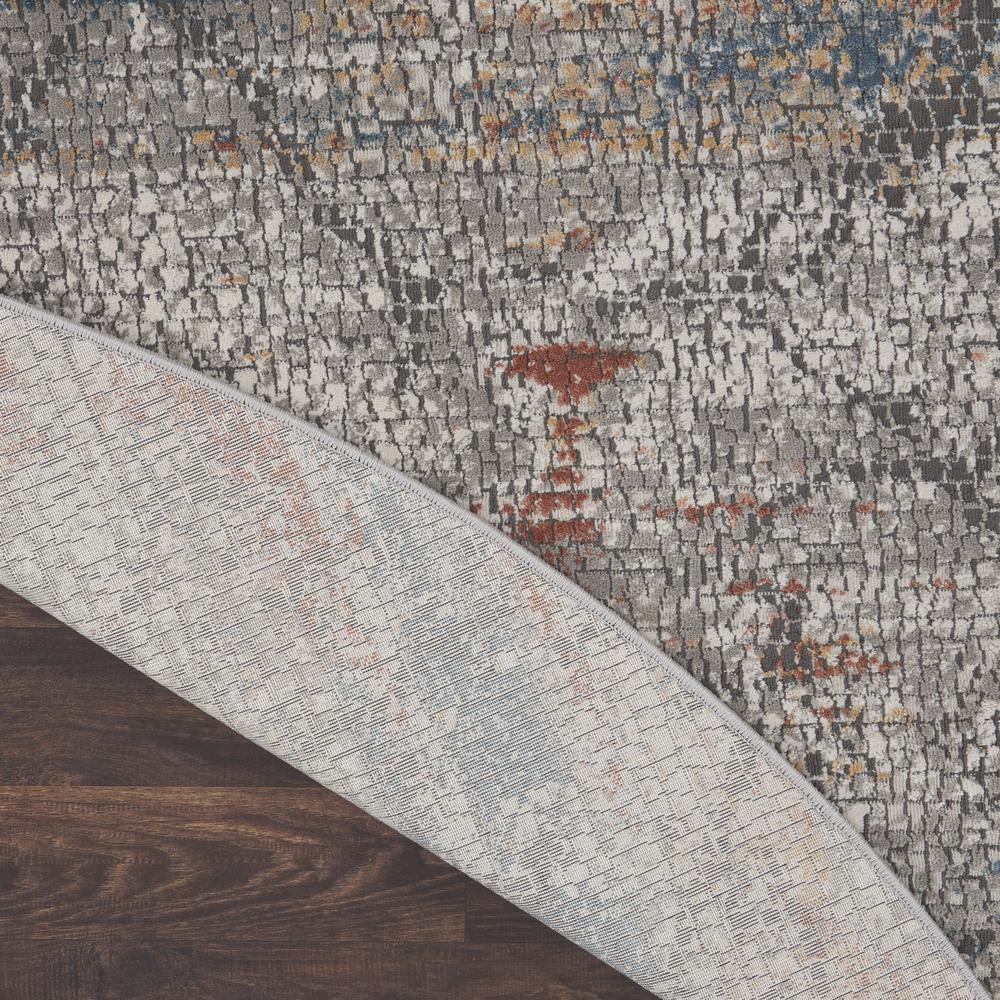 Modern Round Area Rug, 5' x Round